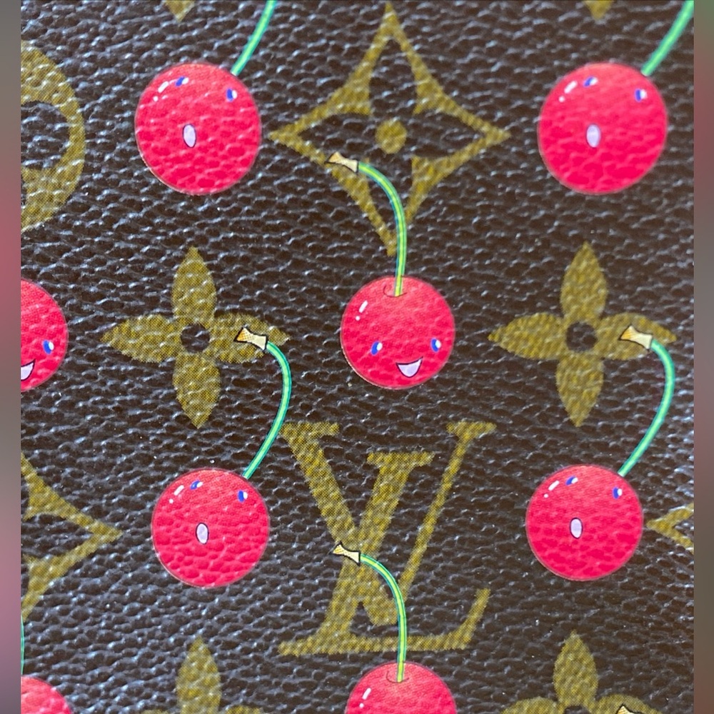 Louis Vuitton LV SPEEDY MONOGRAM CERISE BAG M95009 Cherry Murakami VGC PLS READ! - Picture 15 of 16